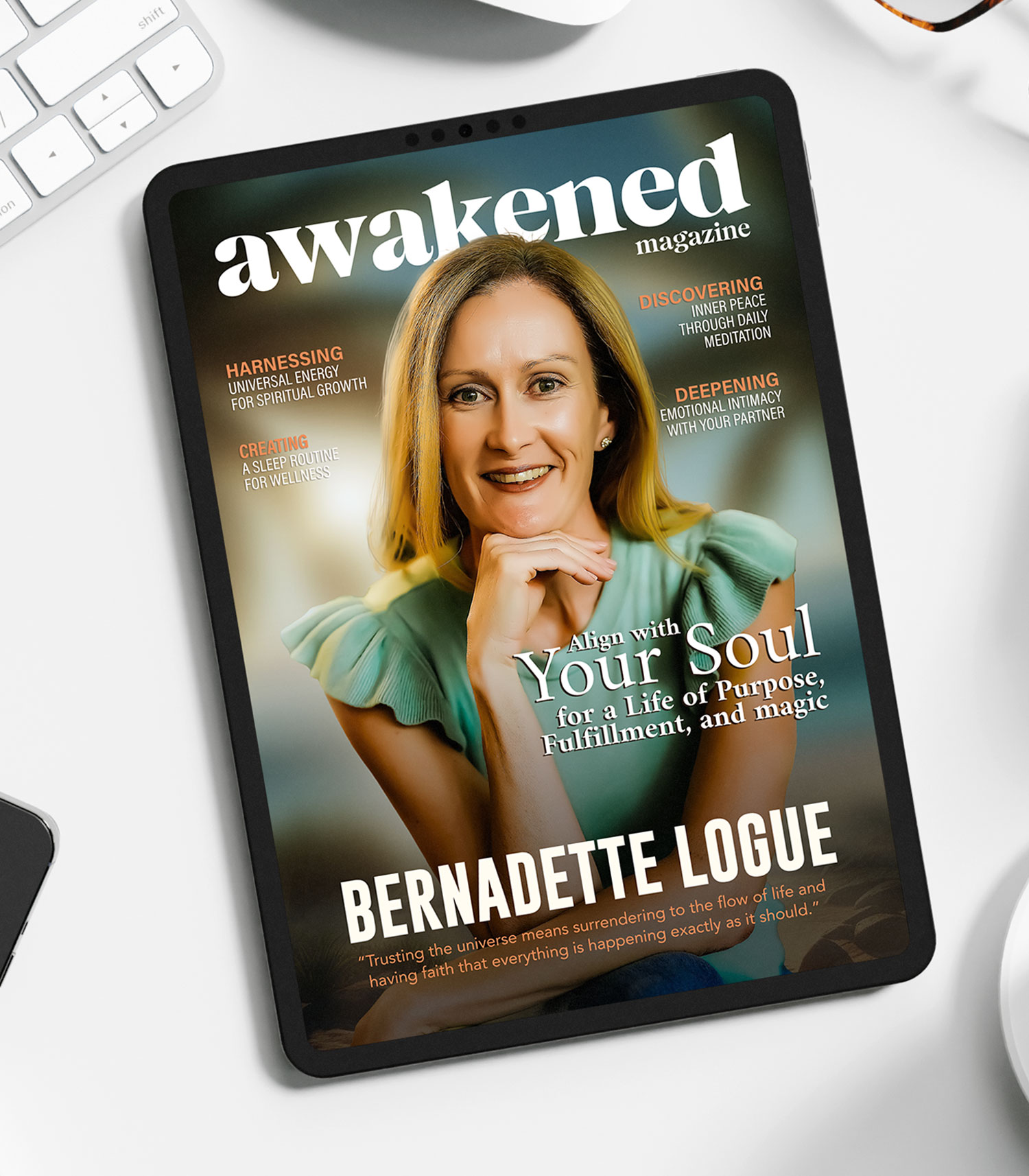 Bernadette Logue - Awakened Magazine