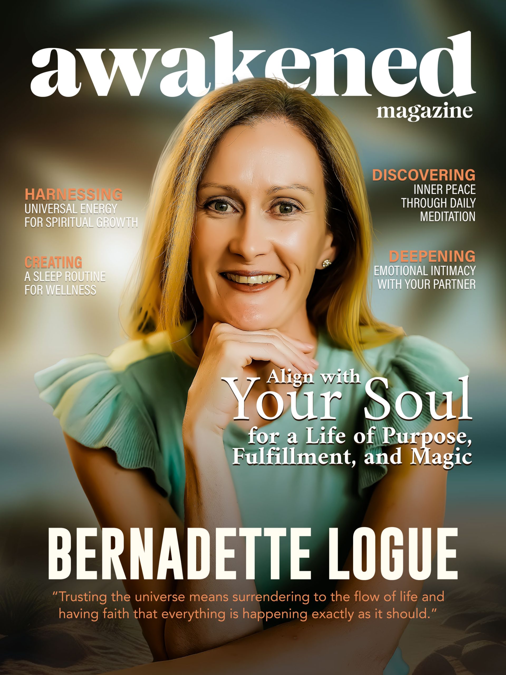 Bernadette Logue - Awakened Magazine