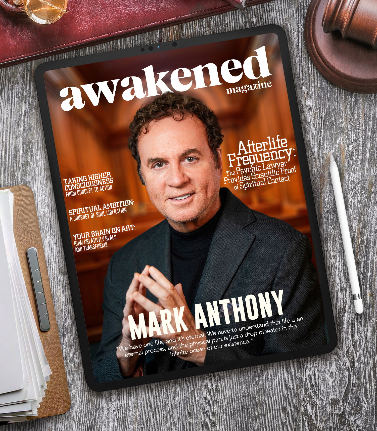 Mark Anthony - Awakened Magazine
