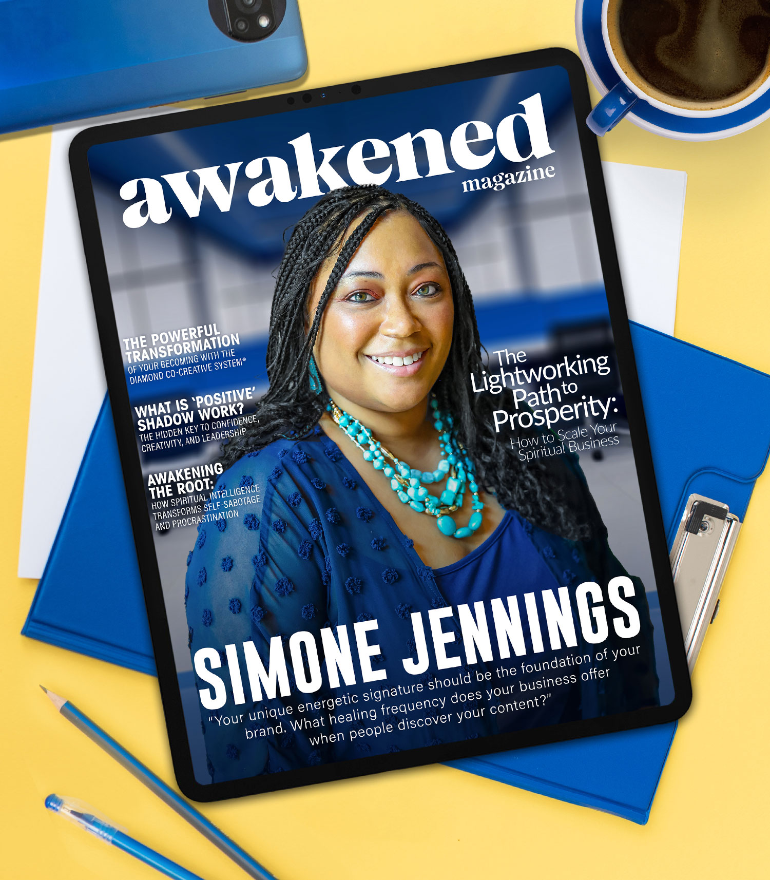 Simone Jennings - Awakened Magazine