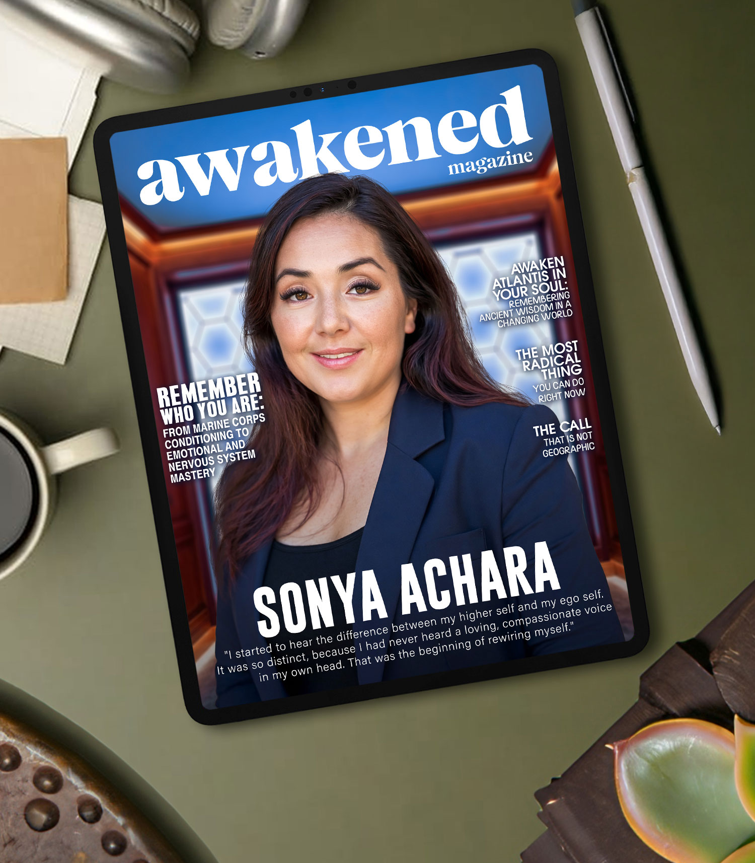 Sonya Achara - Awakened Magazine